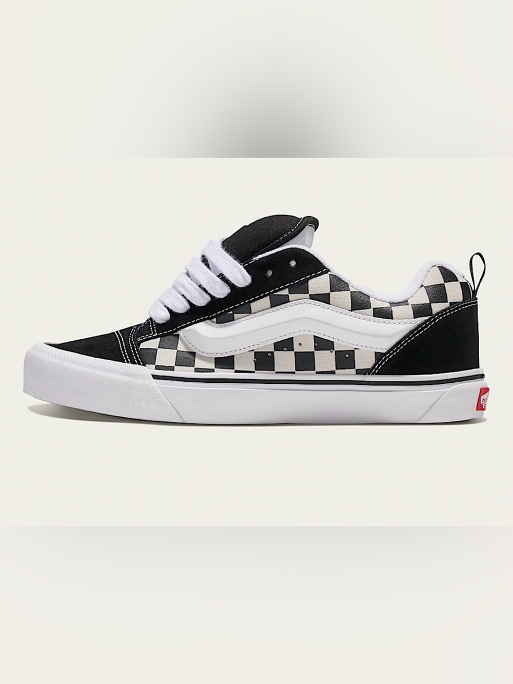 Vans Knu Skool Checkerboard Low-Top Sneaker - Picture 4 of 4